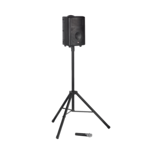 1-Speaker Small Sound System w/ Cordless Microphone