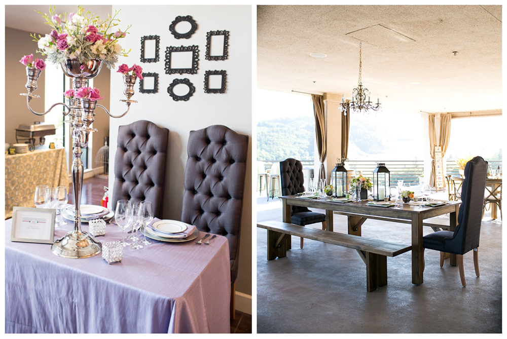 rent vintage lounge furniture in Wine Country 
