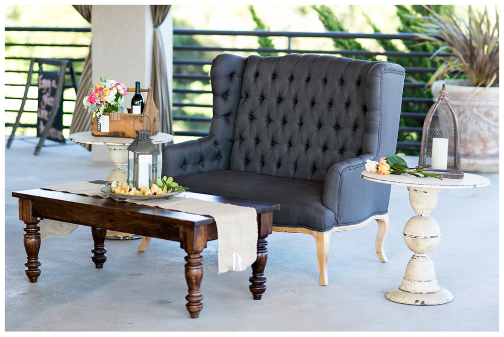 rent vintage lounge furniture in Wine Country 