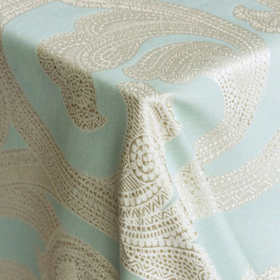 Ankara Aquamarine Linen