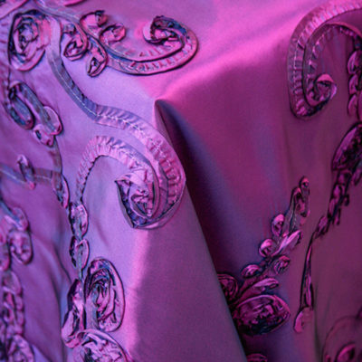 Billie's Roses Violet Linen