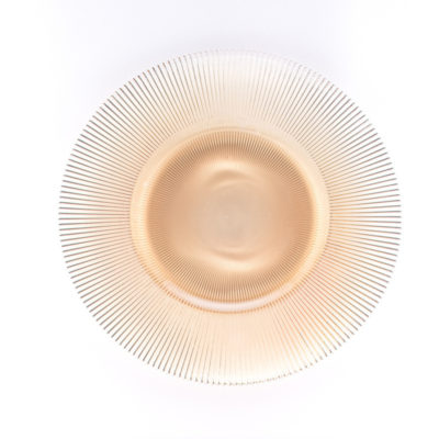 Amber Luster Charger