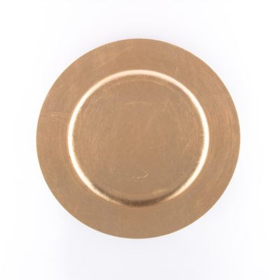 Gold Lacquer Charger