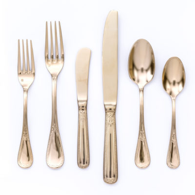 Gold Savoy Flatware