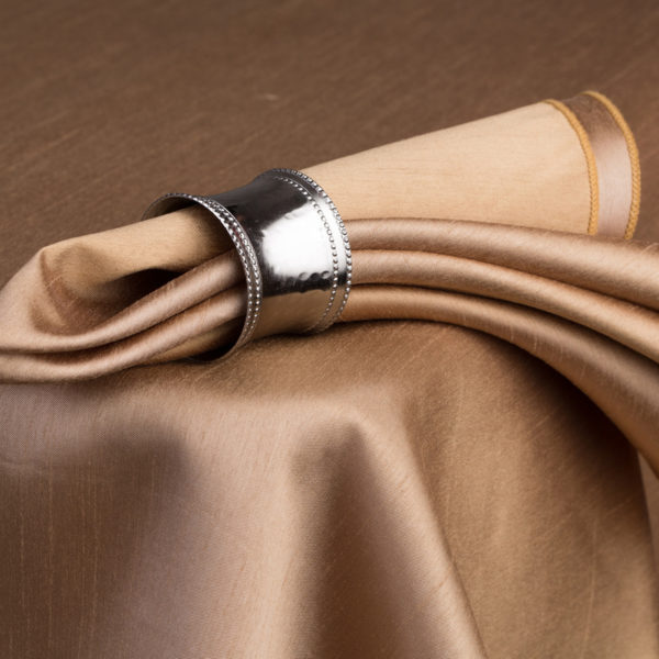 gold linen pants