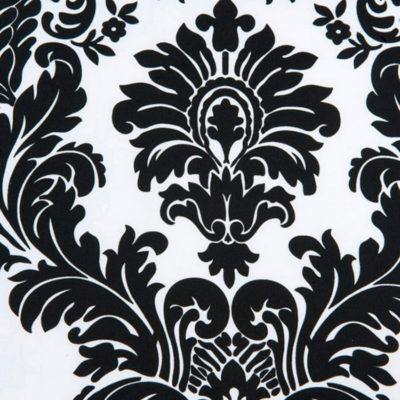 Monaco Black and White Linen
