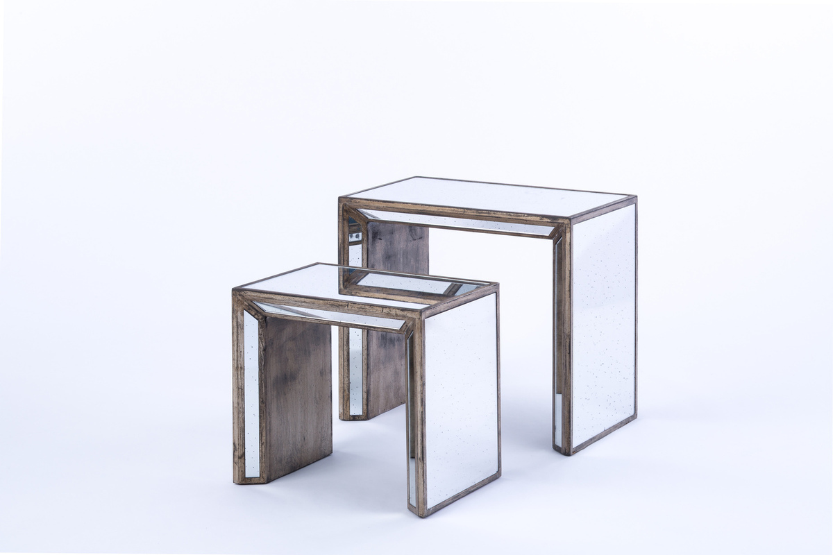 Mirrored Accent Tables
