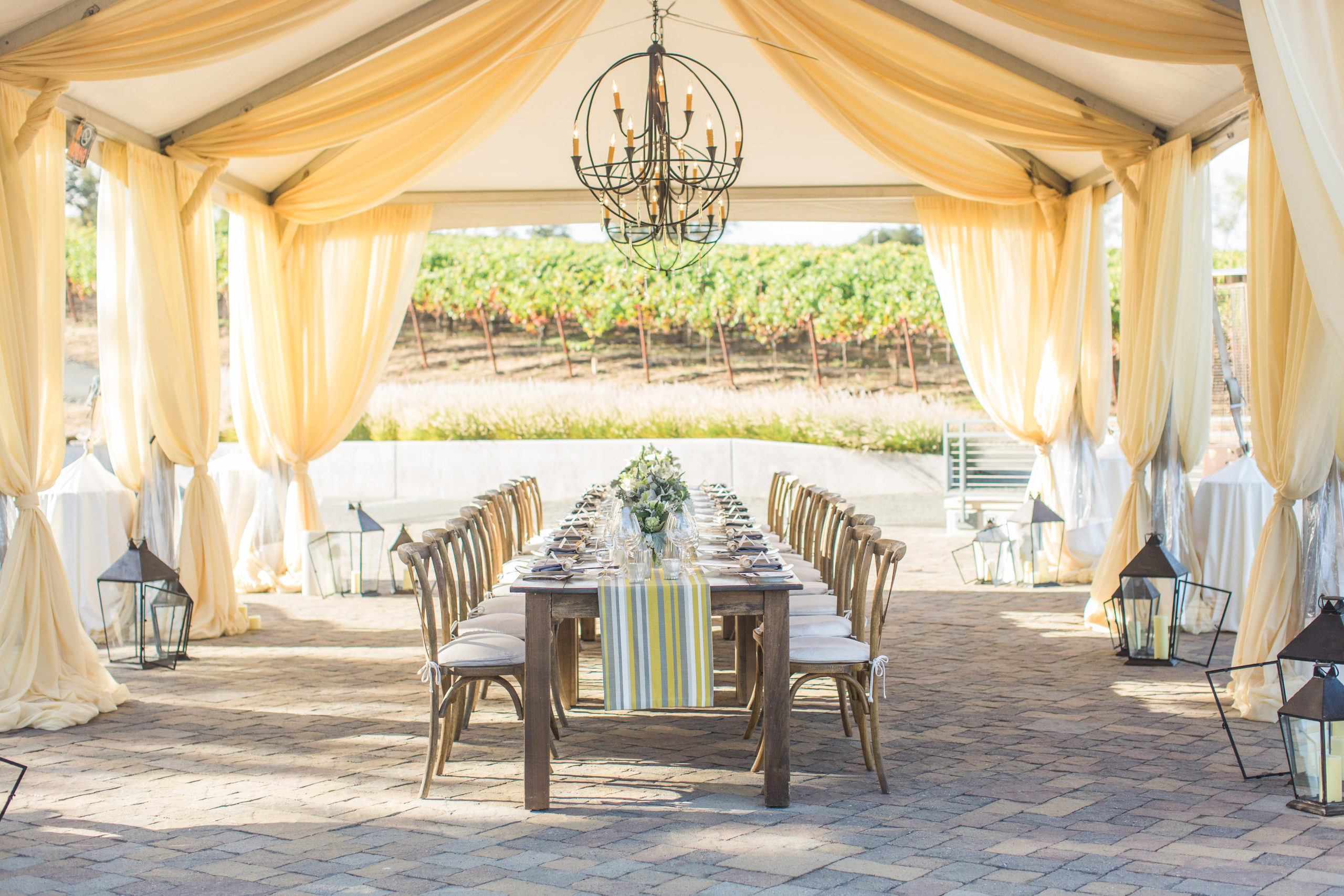 Tenting rentals from Encore Events Rentals
