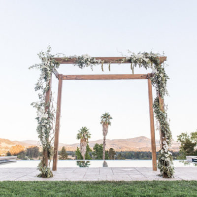Farm Wood Arbor, 4' - Image 4