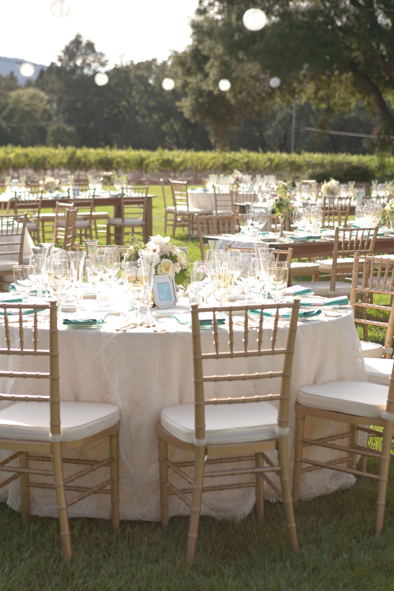Linens rentals from Encore Events Rentals