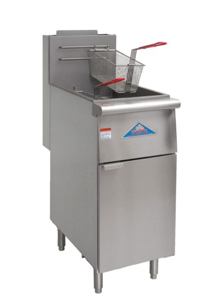 Double Basket Deep Fryer (propane included)