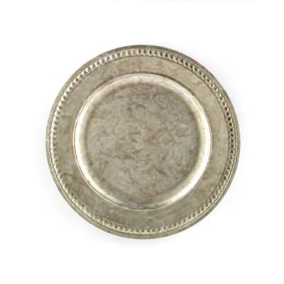 Juliet, Pewter Laquer Charger