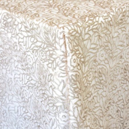Overlay Flora Matte Gold Linen