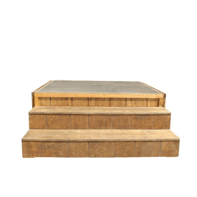 Wood Stage Stairs