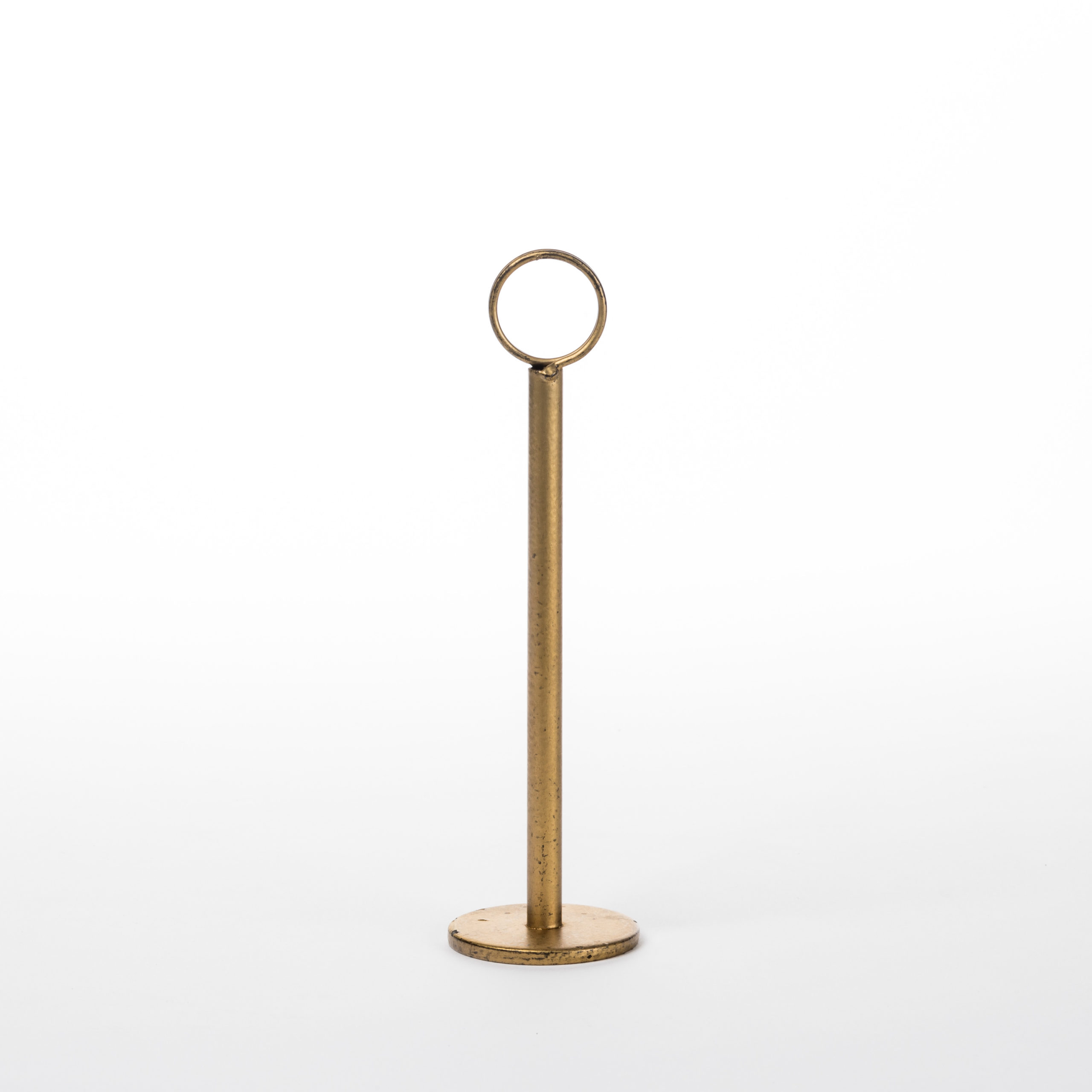 Gold table card shop holders