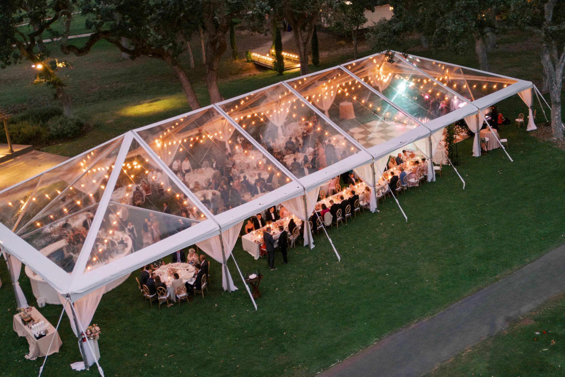 Tenting rentals from Encore Events Rentals