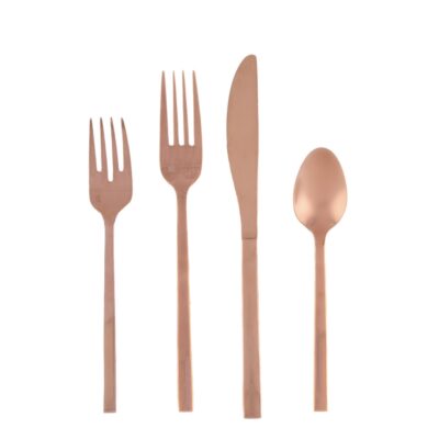 Amour Rose Gold Flatware