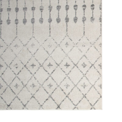 Area Rug, Trellis Cream & Grey