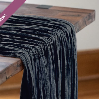 Aries Indigo Table Runner