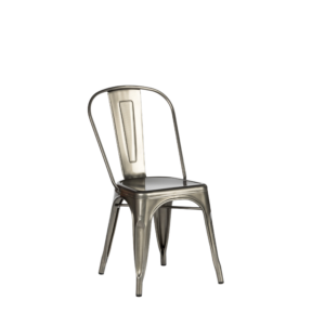Ashton Chair, Gun Metal