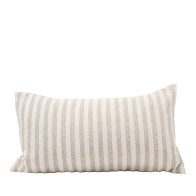 Bandu Natural/White Pillow, Lumbar