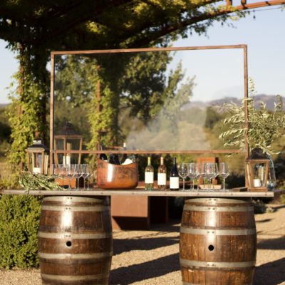 Bar, Plexiglass Wood Divider