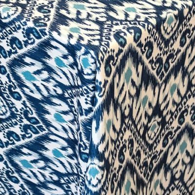 Beach House Blue Linen