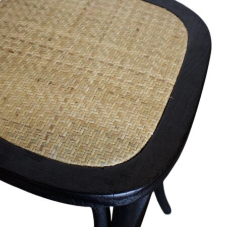Birch Bar Stool, Black - Image 3