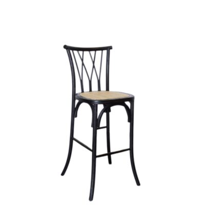 Birch Bar Stool, Black