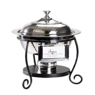 Hammered Chafers & Chafing Dish