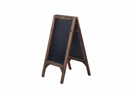 Large 30.5” x 16”  A-Frame Chalkboard