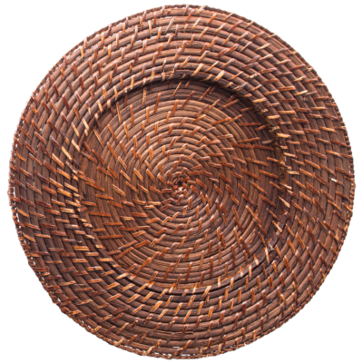 Round Wicker Charger