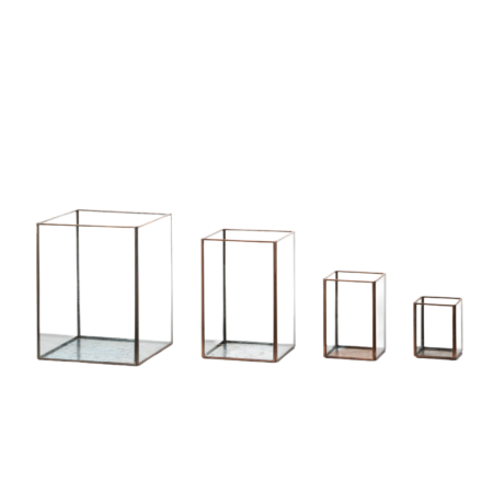 Copper, Rectangle Hurricanes/Votives - Image 4