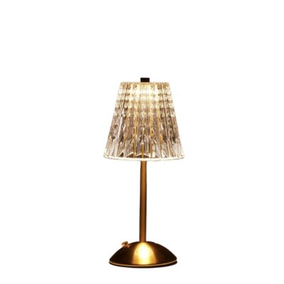 Table Lamp, Crystal Cut