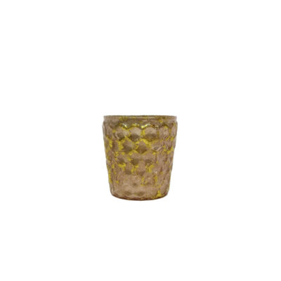 Dame Votive, Blush, 3.5"