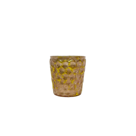 Dame Votive, Blush, 3.5"