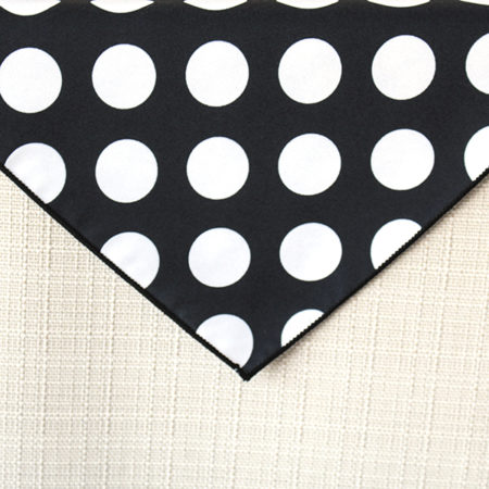 Domino Black & White Napkin