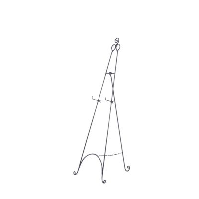 Easel, Wrought Iron
