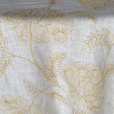 Specialty Fleur Mustard Linen