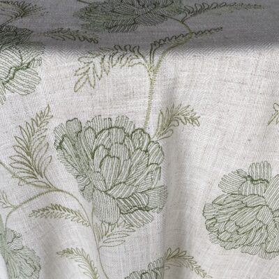 Specialty Fleur Olive Linen