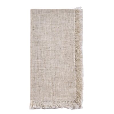 Fringe Oatmeal Napkin
