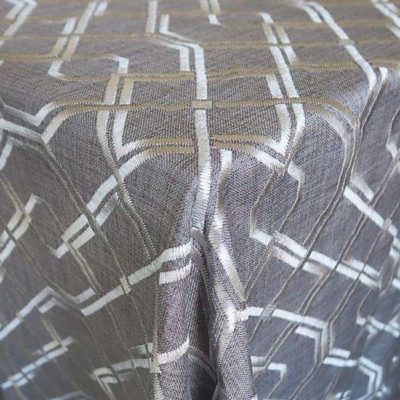 Geo Pewter Linen
