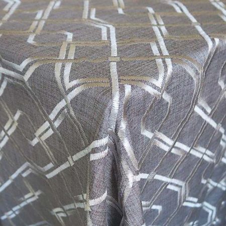Geo Pewter Linen
