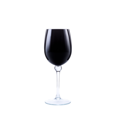 Wine Glass, Black, 16 oz (25 per rack)