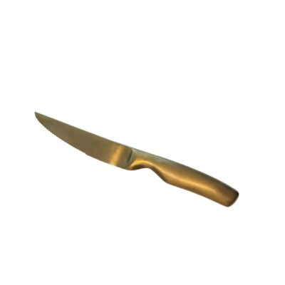 Gold Steak Knife, Large