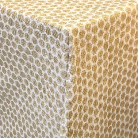 Honeycomb Gold Linen
