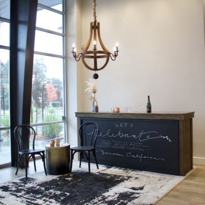 Chalkboard Bar, Farm Wood - Image 3
