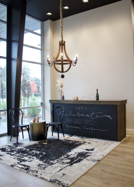 Chalkboard Bar, Farm Wood - Image 3