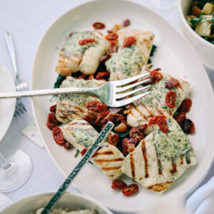 Costa White Platter, Oval - Image 2