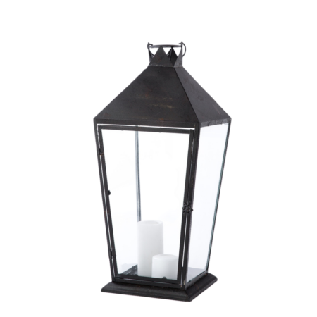 Iron Rustic Tapered Lanterns - Image 2